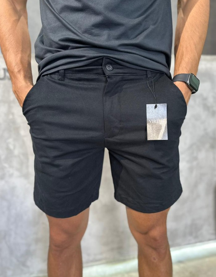 BERMUDA CHINNO PRETO