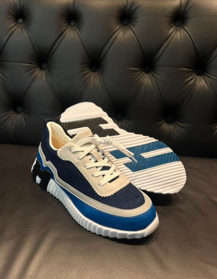 Tênis HERMES AZUL COM PRETO
