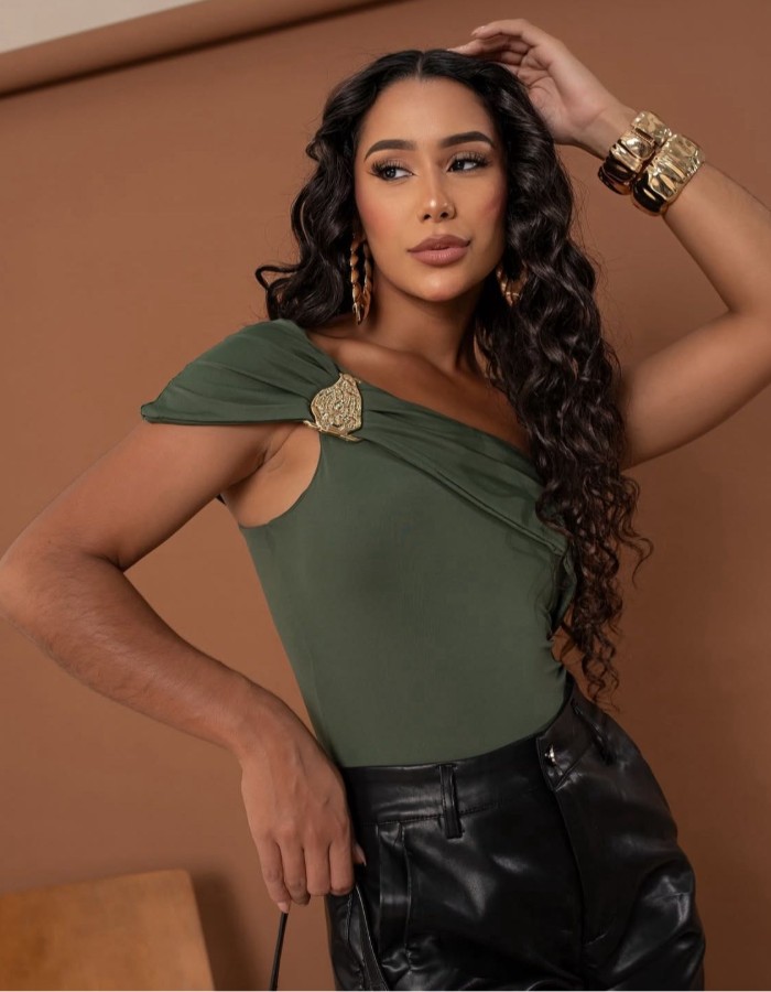 BODY EM POLIAMIDA PREMIUM