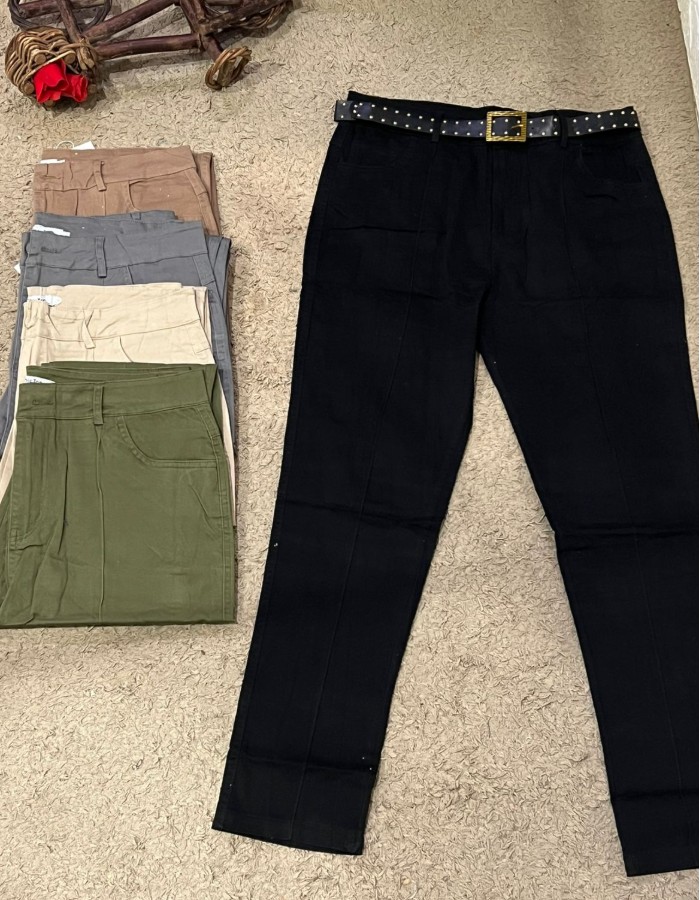 CALÇA SARJA C/ ELASTANO