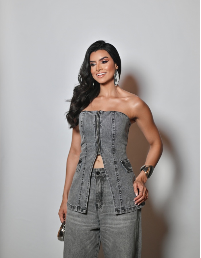 CROPED SARA (CINZA VINTAGE)