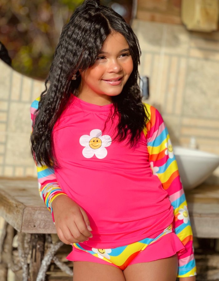 Conjunto Manga Longa Margarida