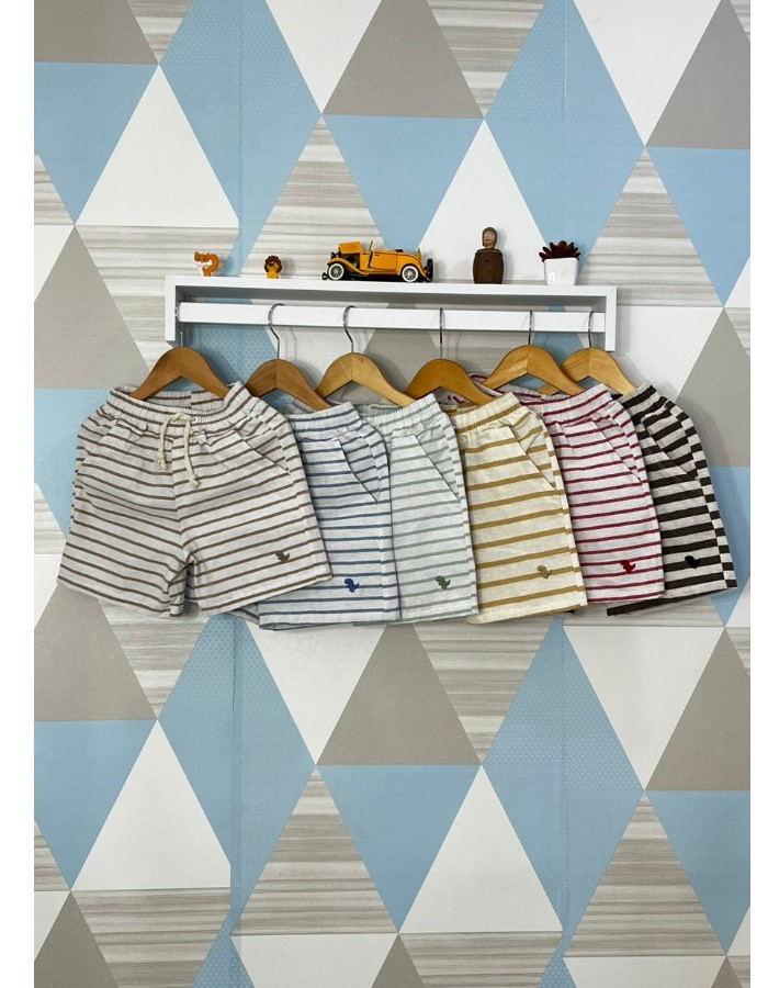 SHORT DE LINHO INFANTIL