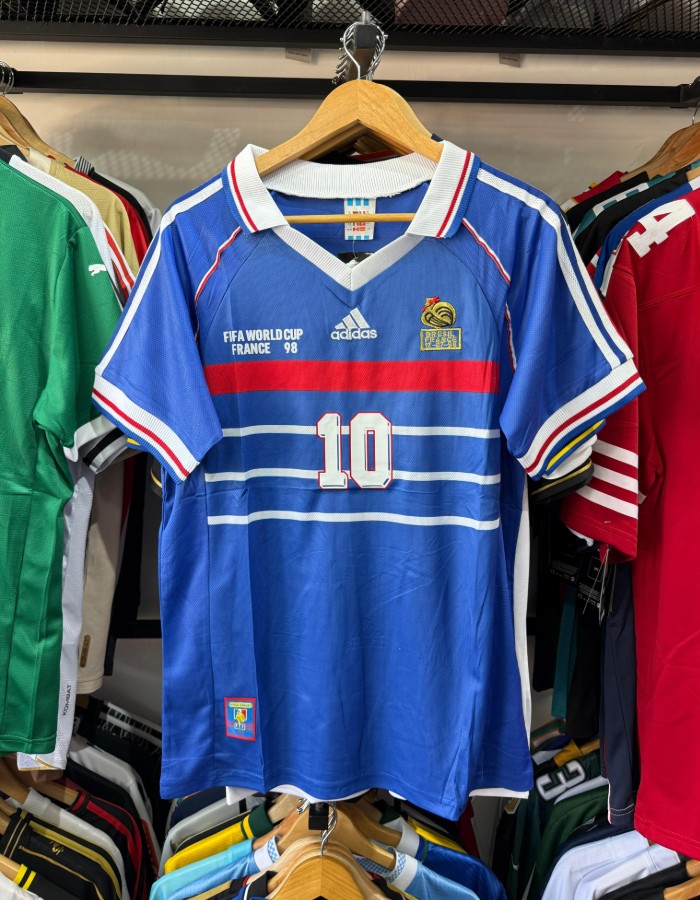FRANÇA 98 UNIFORME I - ZIDANE 10