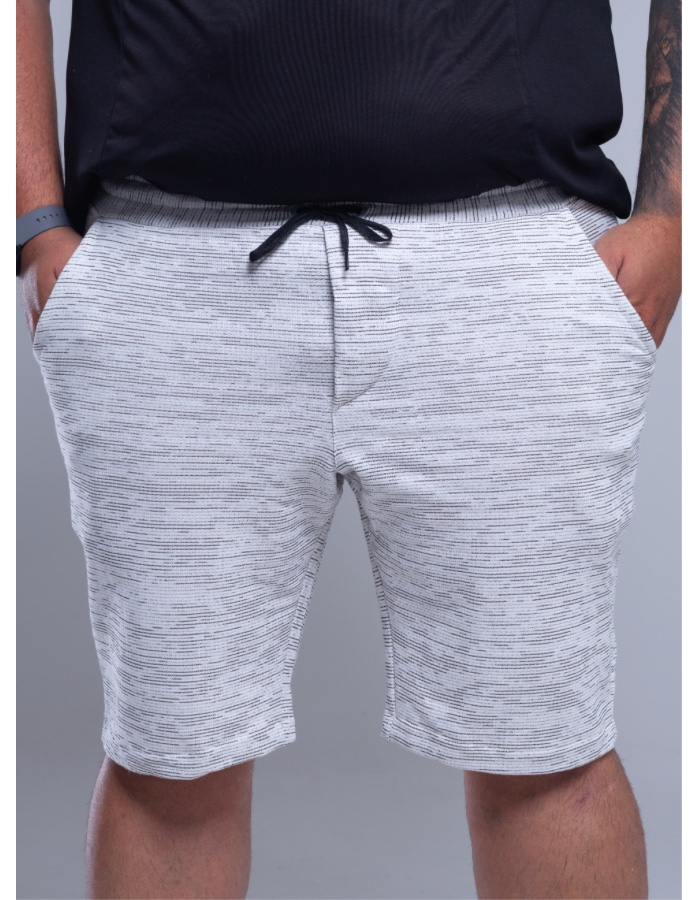 BERMUDA MOLETOM PLUS SIZE