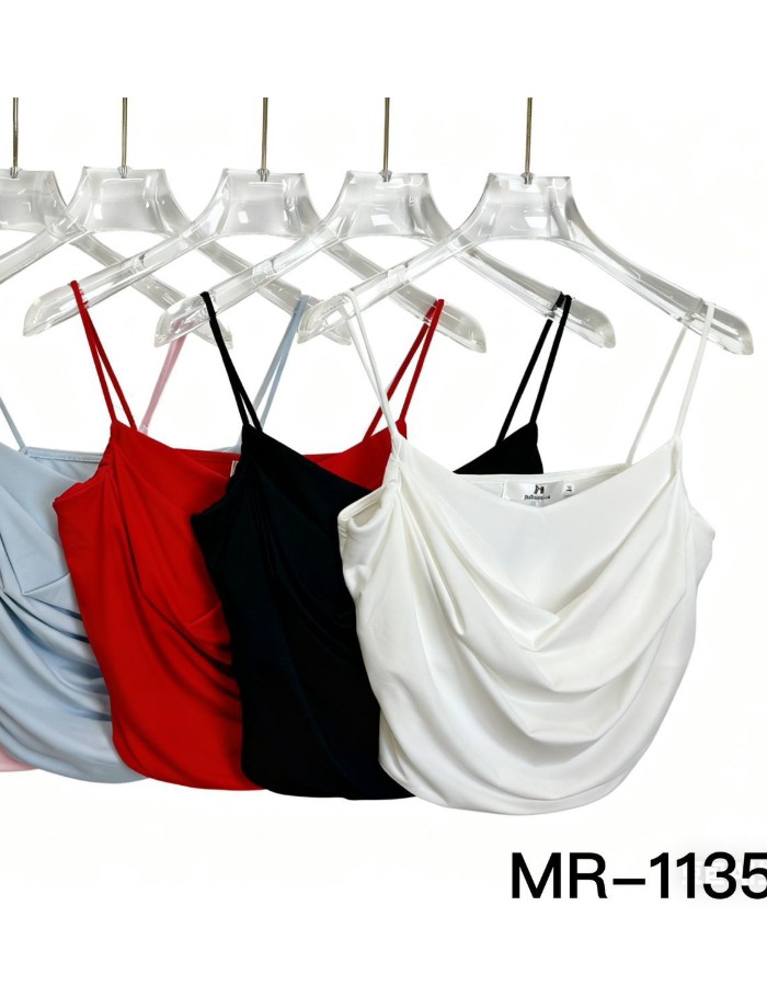 CROPPED TECIDO COM ELASTANO