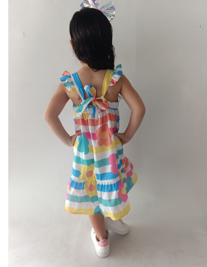 Produto vestido-luna-listra-flor-tecido-100-algodao 0