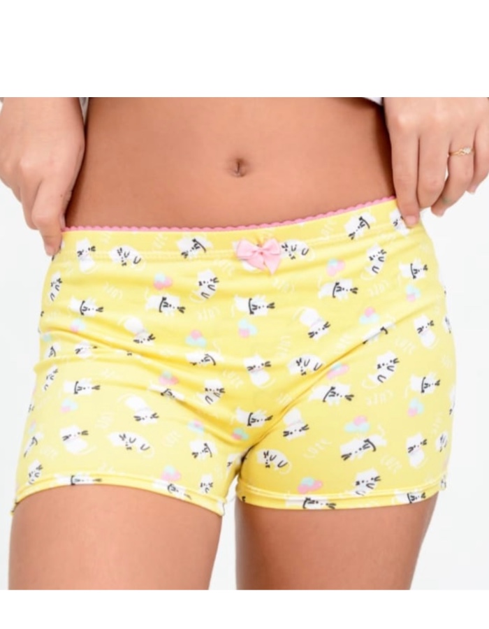 KIT 4 CALCINHA BOX INFANTIL ESTAMPADA