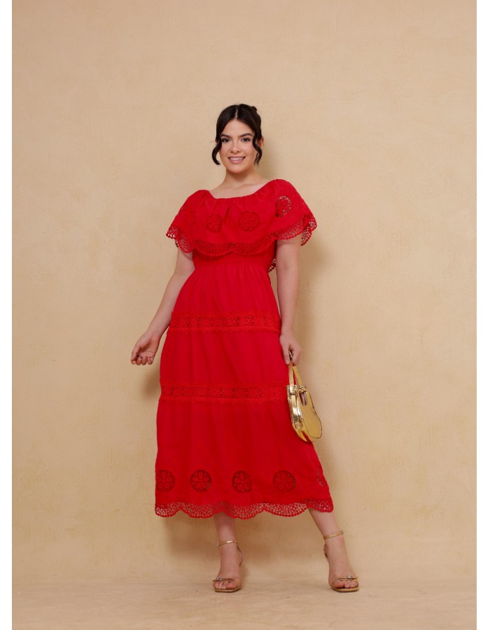 VESTIDO ANNE MIDI