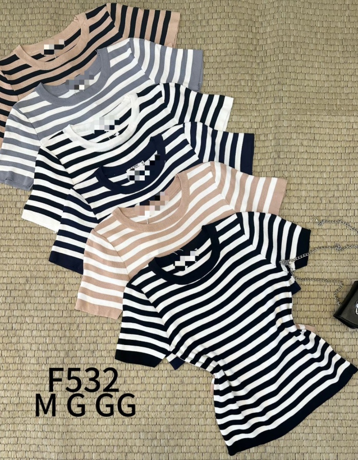 Blusa modal listrada kassia