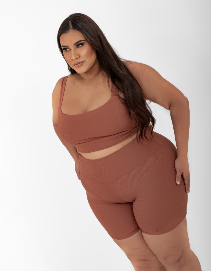 CONJUNTO SHORT WAVE SB COM TOP DE ALÇA LARGA