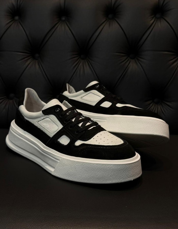 Riviera branco com preto