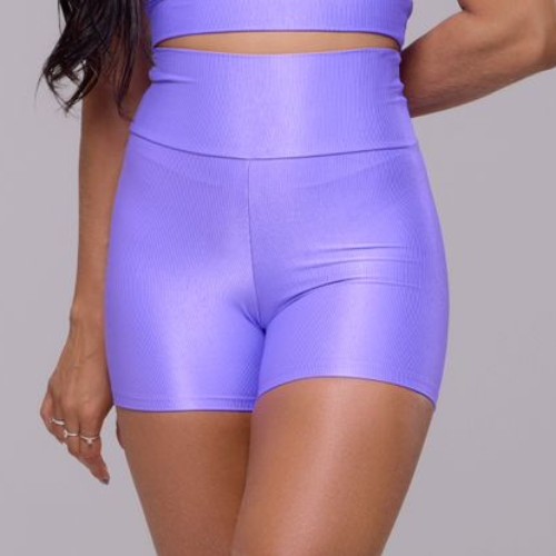 Short Canelado Avulso