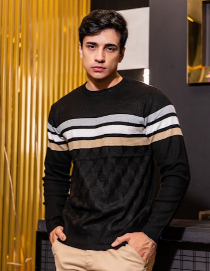 SUÉTER TRICOT LISTRA