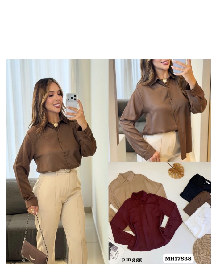 Blusa manga longa 