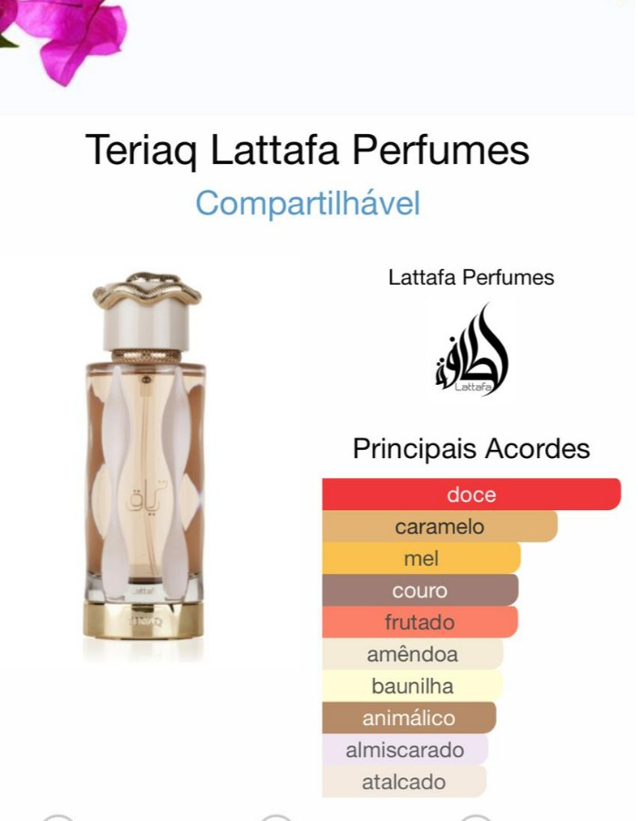 Teriaq Eau De Parfum 100ml Lattafa