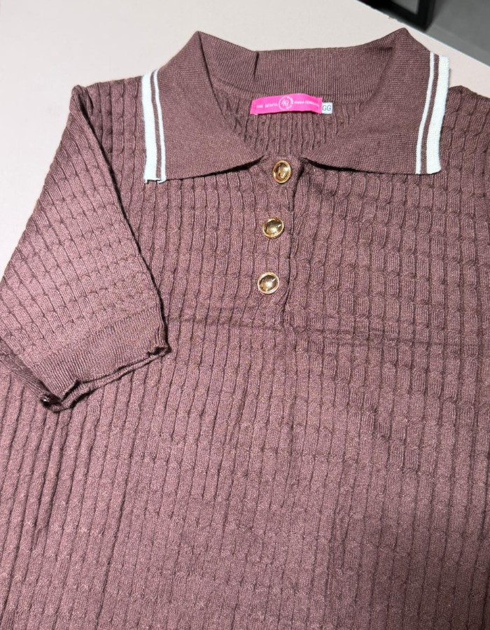 BLUSA POLO BOTÕES