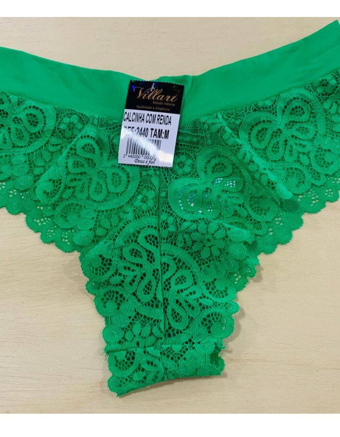 CALCINHA RENDA CÓS POLIAMIDA 2440 1012
