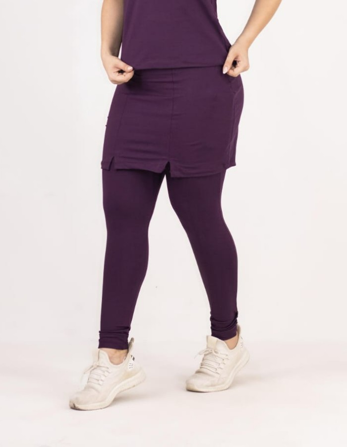 CALÇA SAIA COM BOLSO