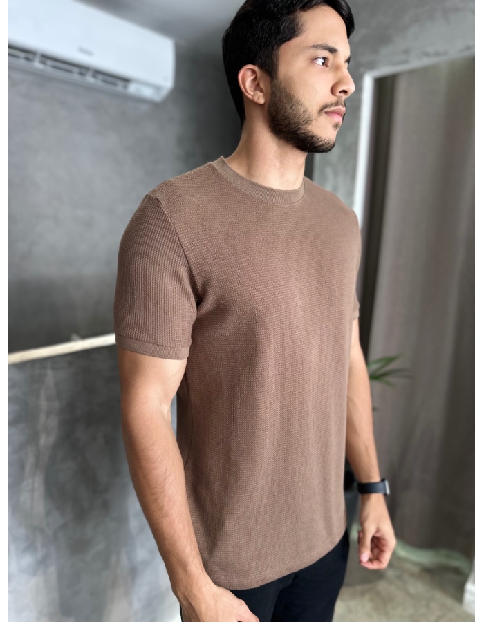 Produto t-shirt-tricot-classic-marrom 1