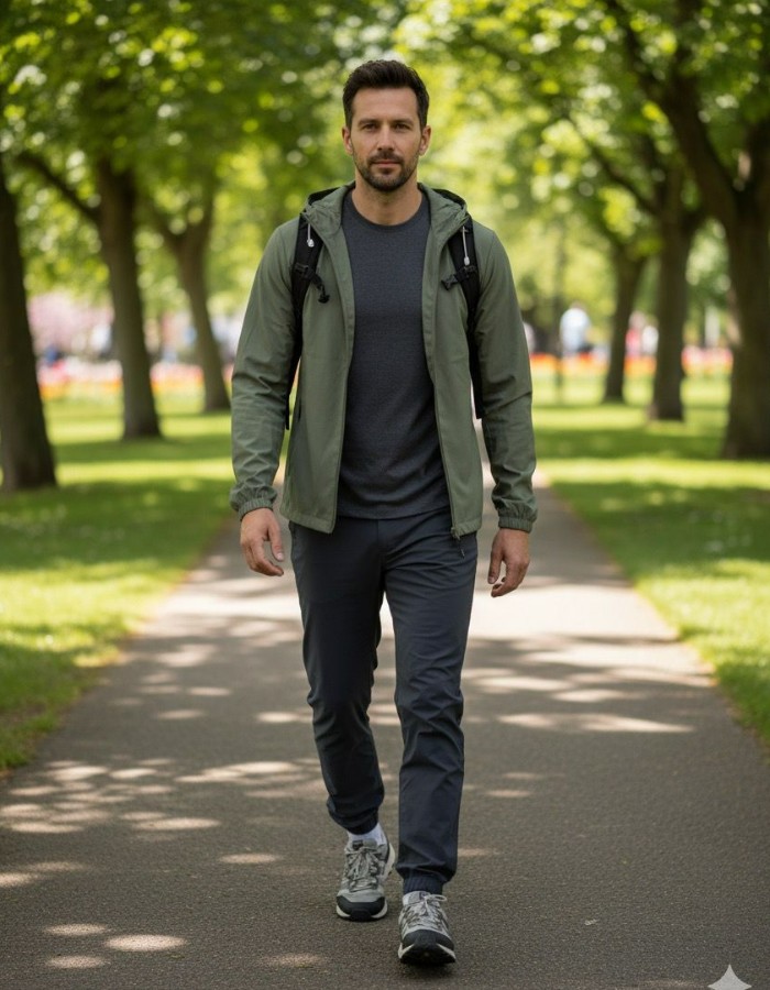 CORTA VENTO COM BOLSO UV