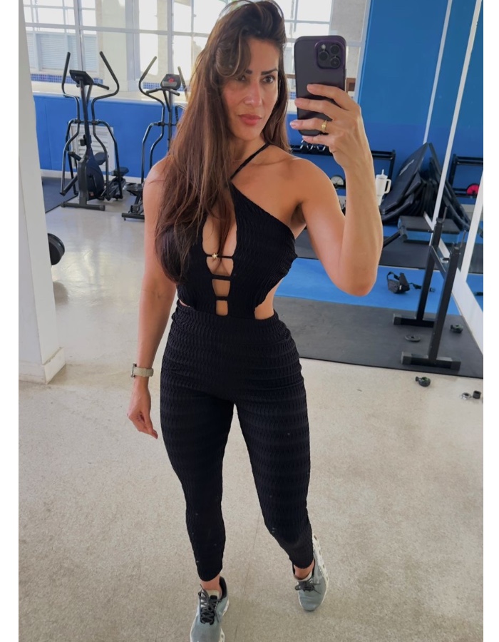 MACACÃO CRUZADO BUSTO JACQUARD 