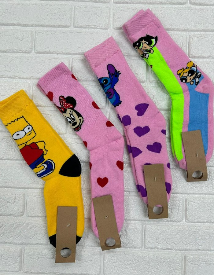 MEIAS GROSSAS DE PERSONAGENS