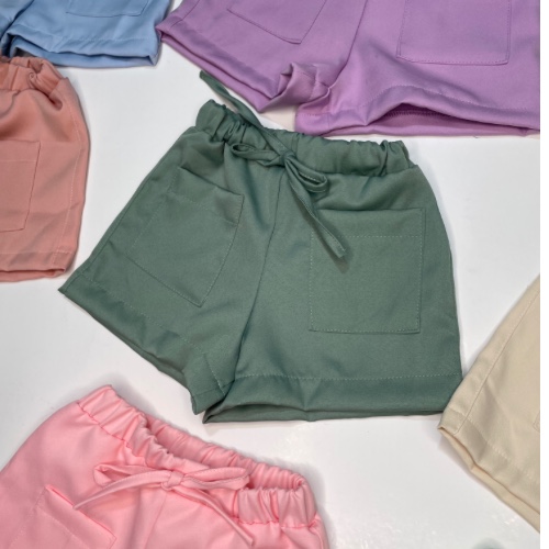 SHORT ALFAIATARIA MENINA