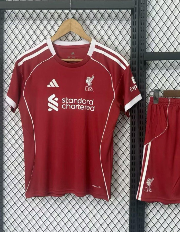 LIVERPOOL UNIFORME 1 KIT INFANTIL - 25/26