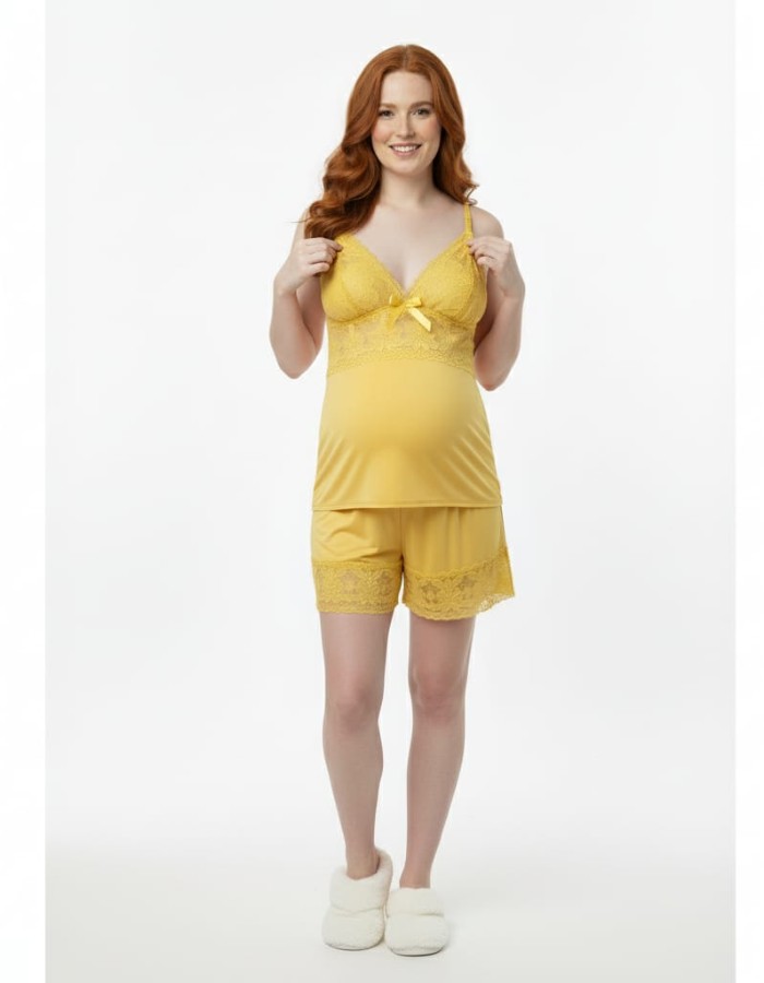 Babydoll de amamentar 