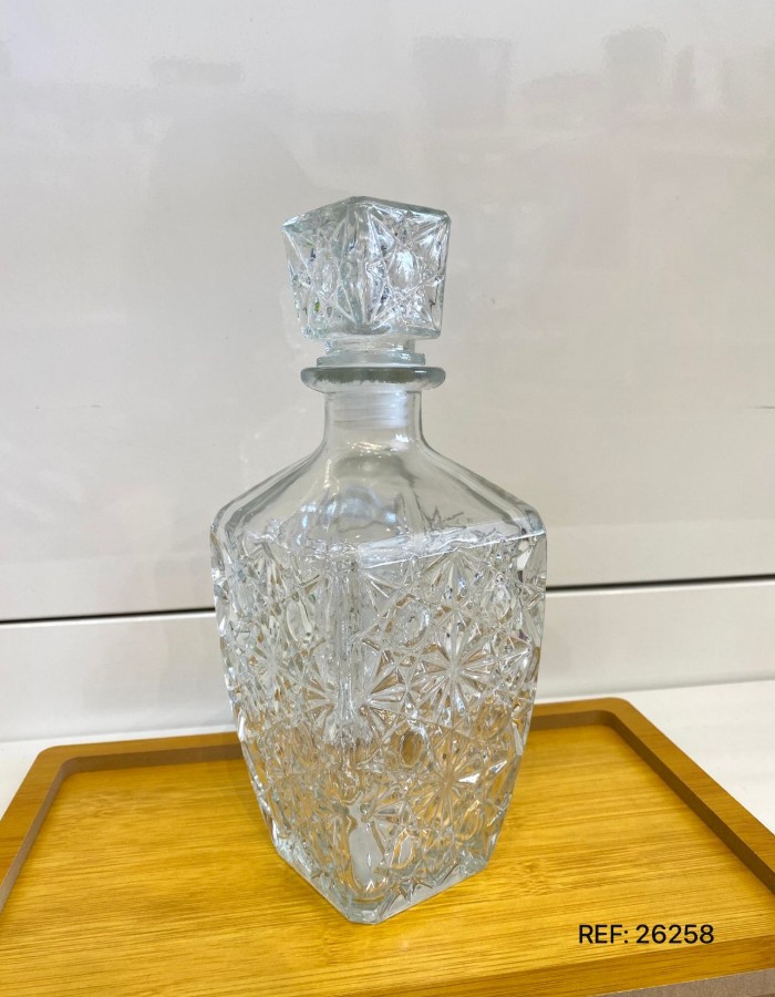 GARRAFA DE VIDRO 770ML