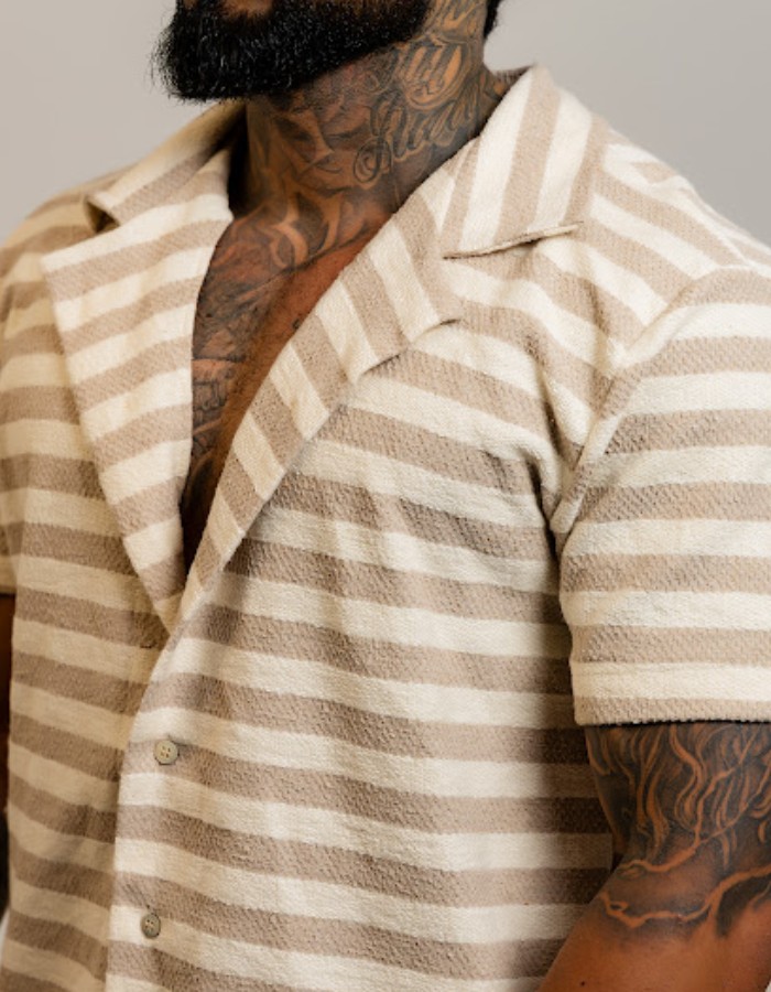 CAMISARIA LISTRADA CROPY