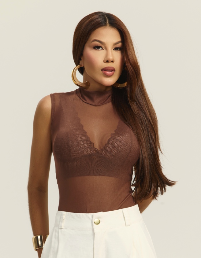 BLUSA TULE LISO