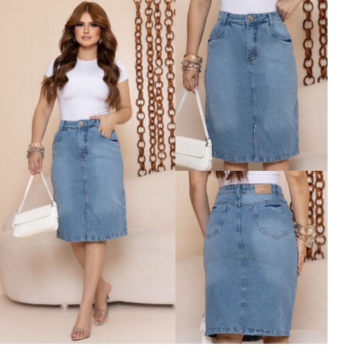 SAIA EVANGÉLICA 100% ALGODÃO