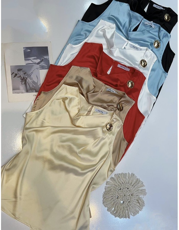 BLUSA CREPE SEDA ACETINADA