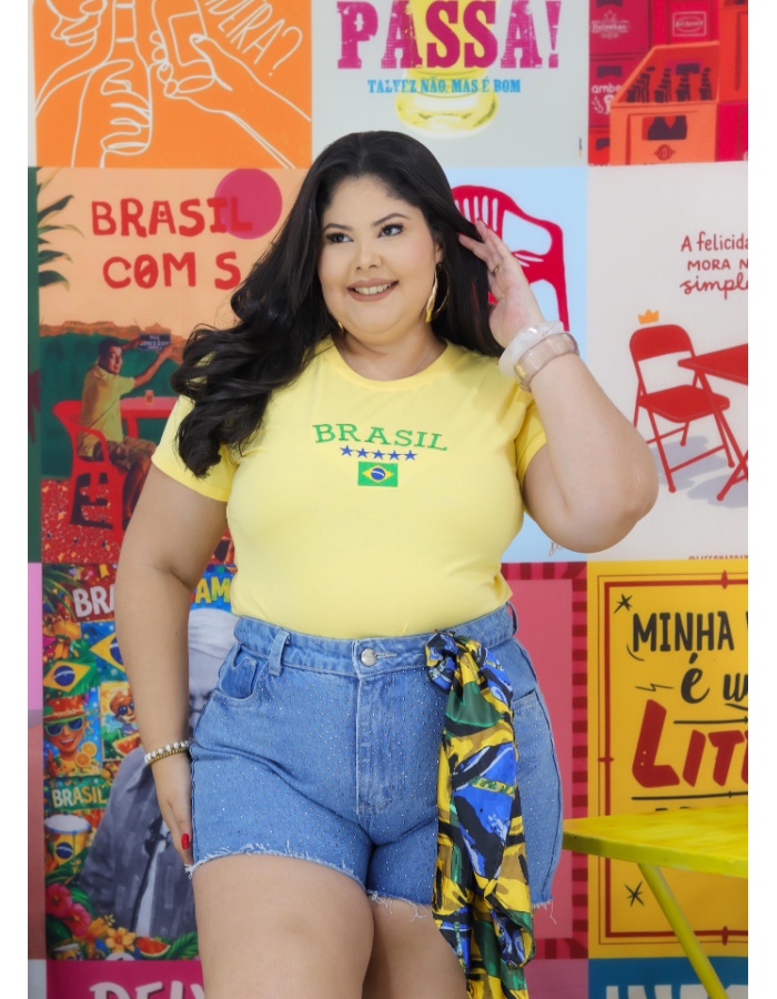 Produto t-shirt-ref-001-gg-brasil 0