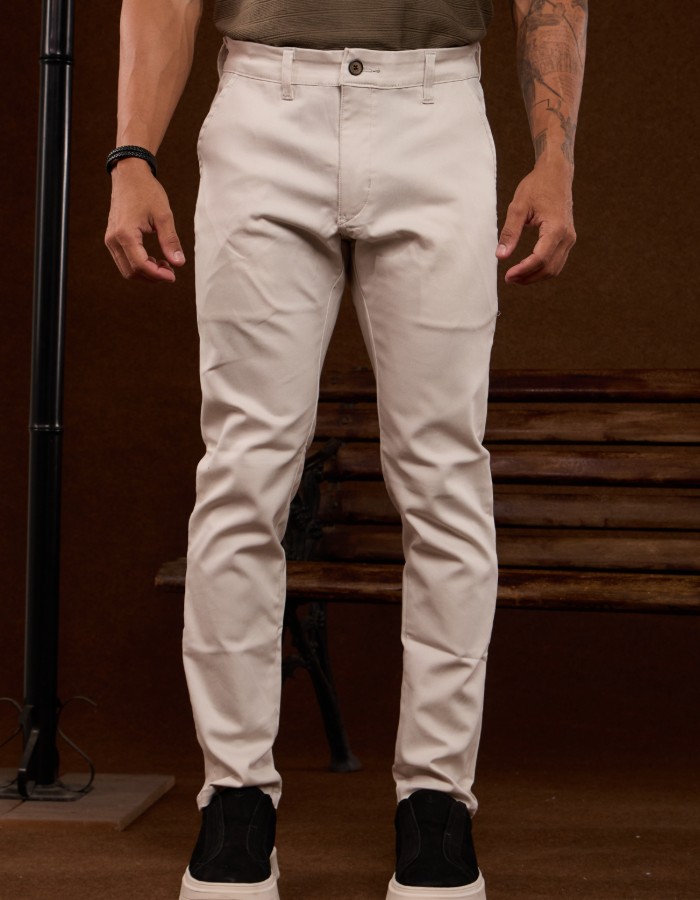 CALÇA SARJA COMFORT