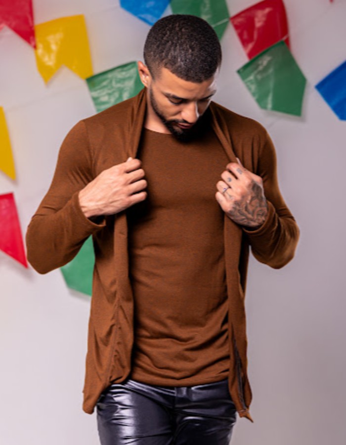 Cardigã Mescla Premium