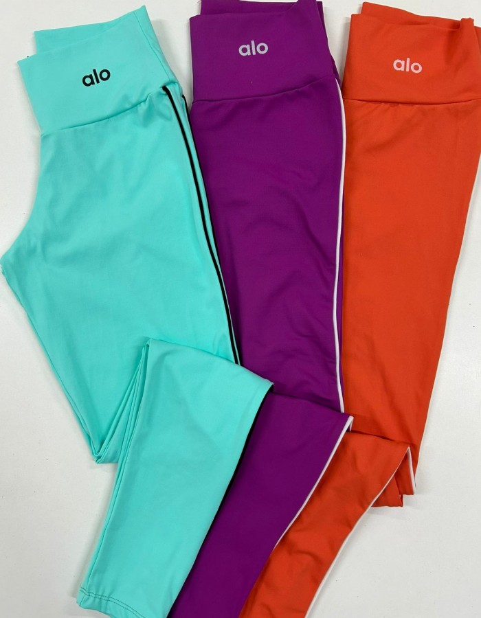 CALÇA FRIZO LATERAL ALO EM POLIAMIDA