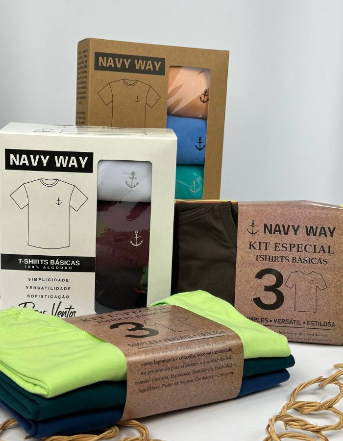 EMBALAGENS PARA KIT DE BASICA NAVY