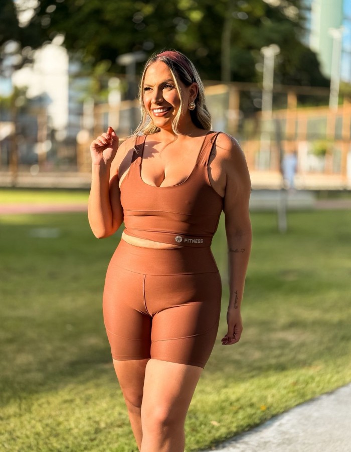 CONJUNTO LISO PRESPONTADO LISO DE SHORT