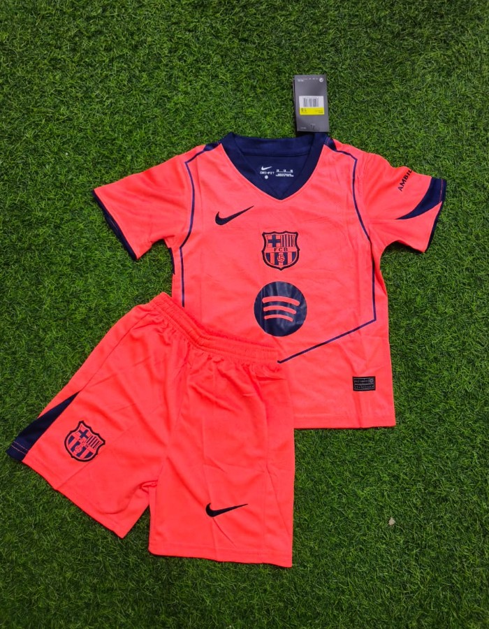 KIT INFANTIL BARCELONA THIRD 2025/26 TOTAL 90