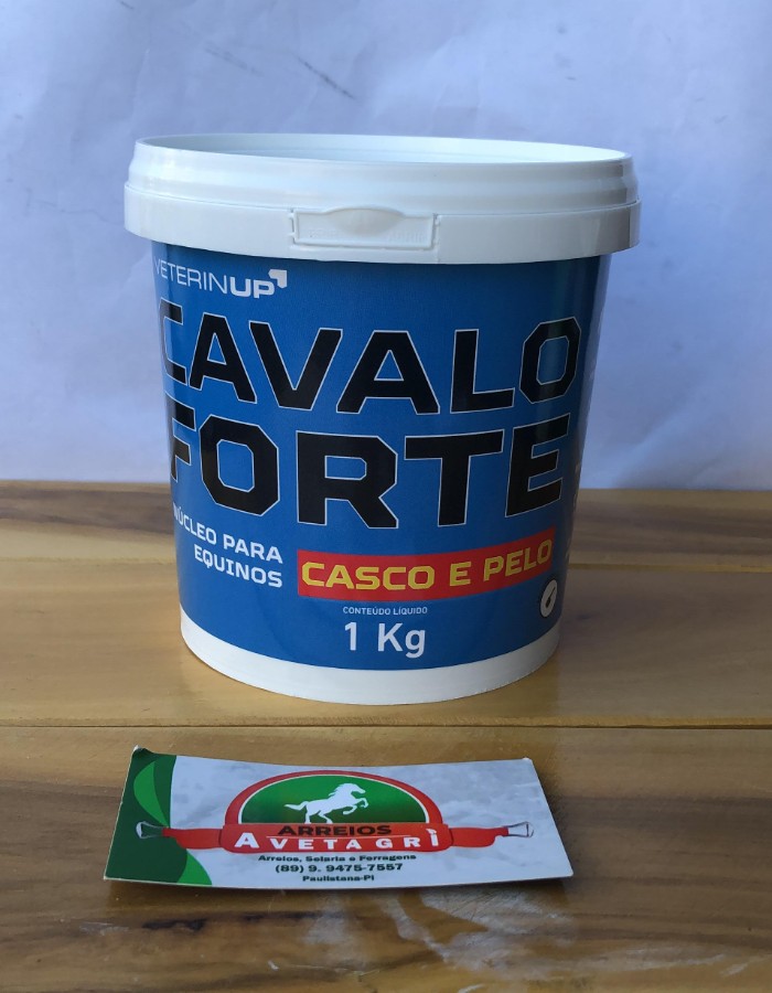 Cavalo Forte CASCO E PELO 1KG Suplemento