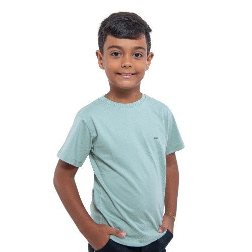  CAMISETA INFANTIL BÁSICA MASCULINA