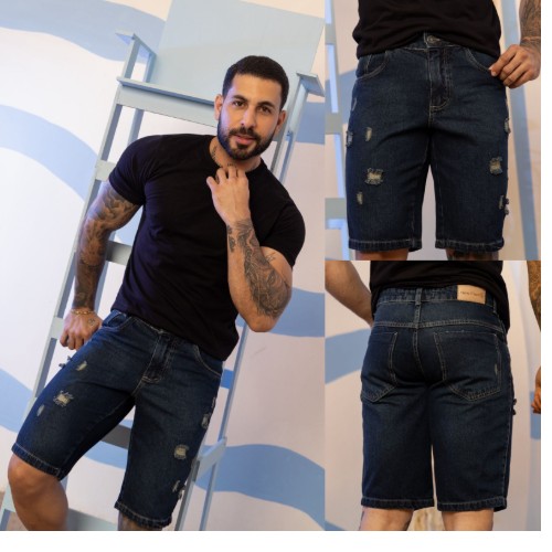 BERMUDA 100% ALGODÃO