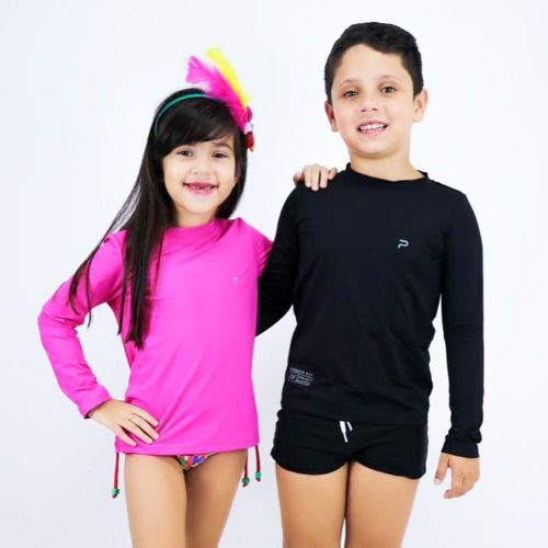 Blusa Uv Infantil (COM LOGO)