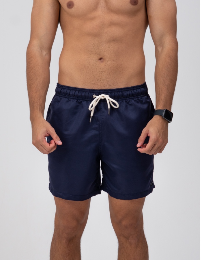 SHORT TACTEL PREMIUM AZUL MARINHO