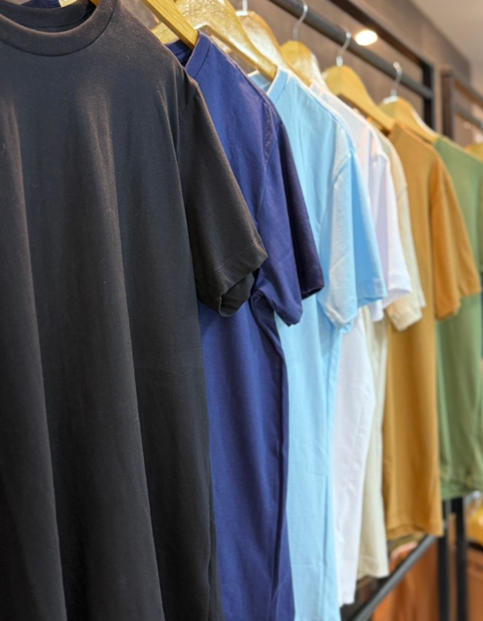 T-SHIRT 100% ALGODÃO