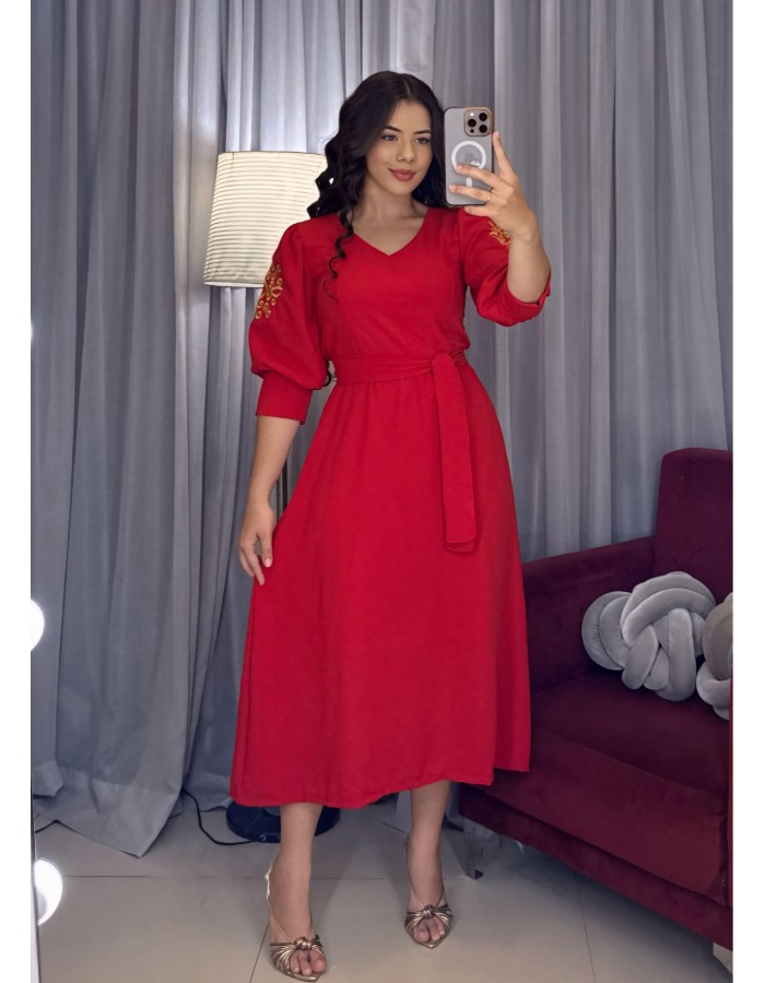 VESTIDO KÉZIA C/BORDADO