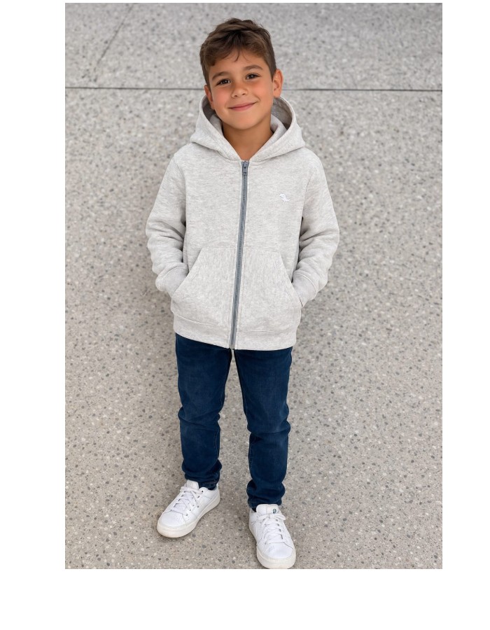 CASACO INFANTIL MOLETOM